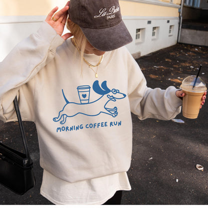 Morning Coffee Run Sweater