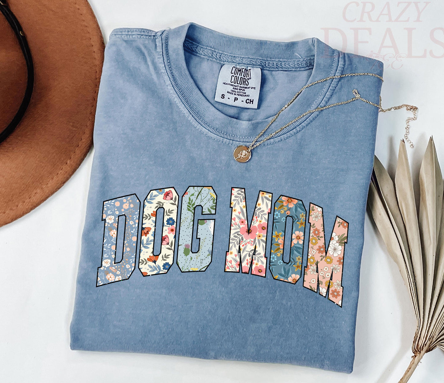 Floral Dog Lover T-Shirt