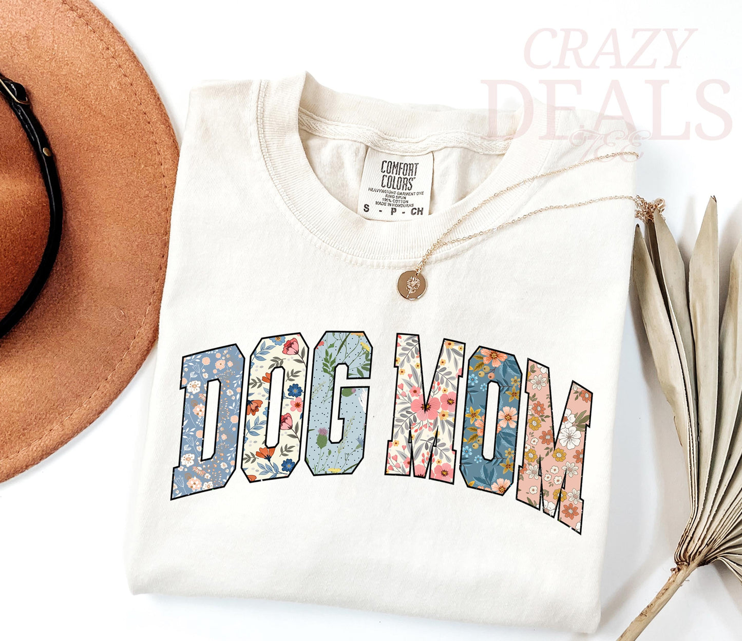 Floral Dog Lover T-Shirt