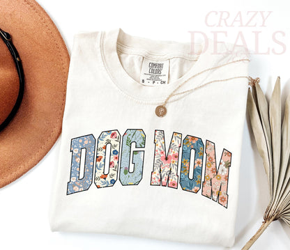 Floral Dog Lover T-Shirt