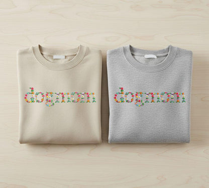 Floral Dog Mom Sweater