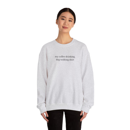 Dog and Coffee Lover Sweatshirt