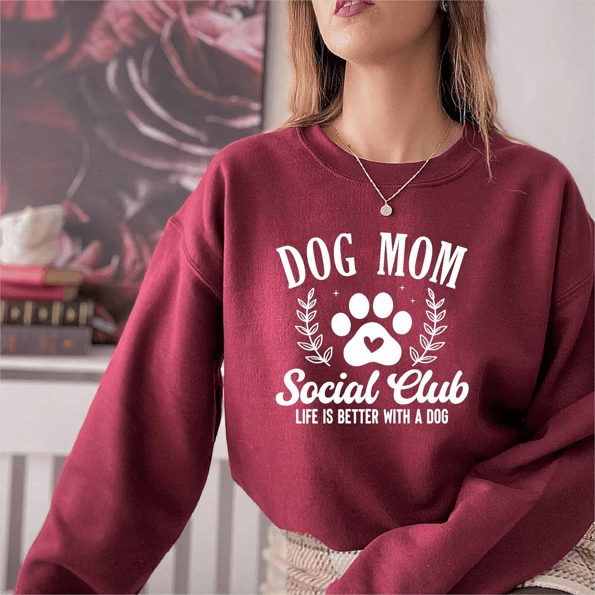 Dog Mom Social Club Sweatshirt V3