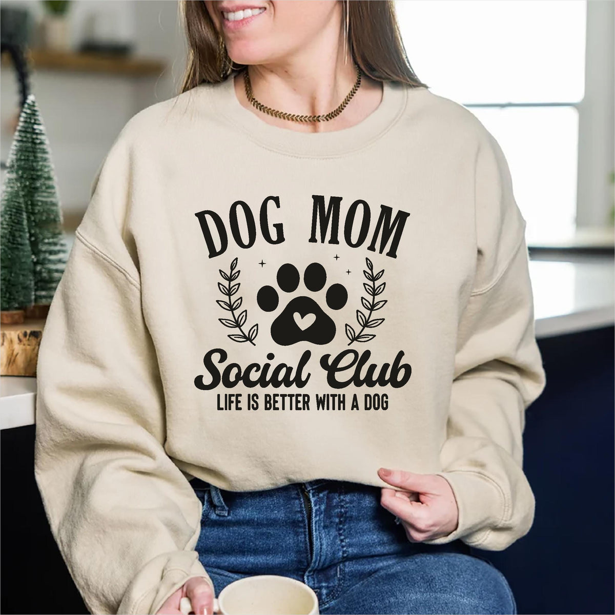Dog Mom Social Club Sweatshirt V3