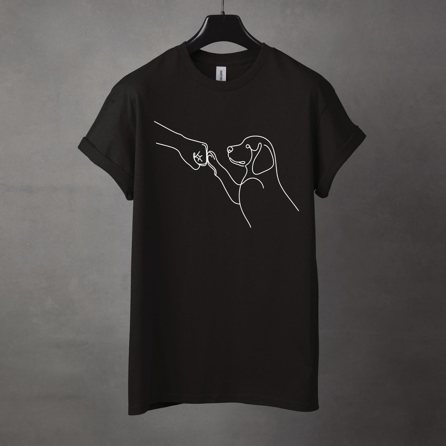 Minimalist Dog T-Shirt