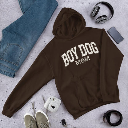 Boy Dog Mom Hoodie