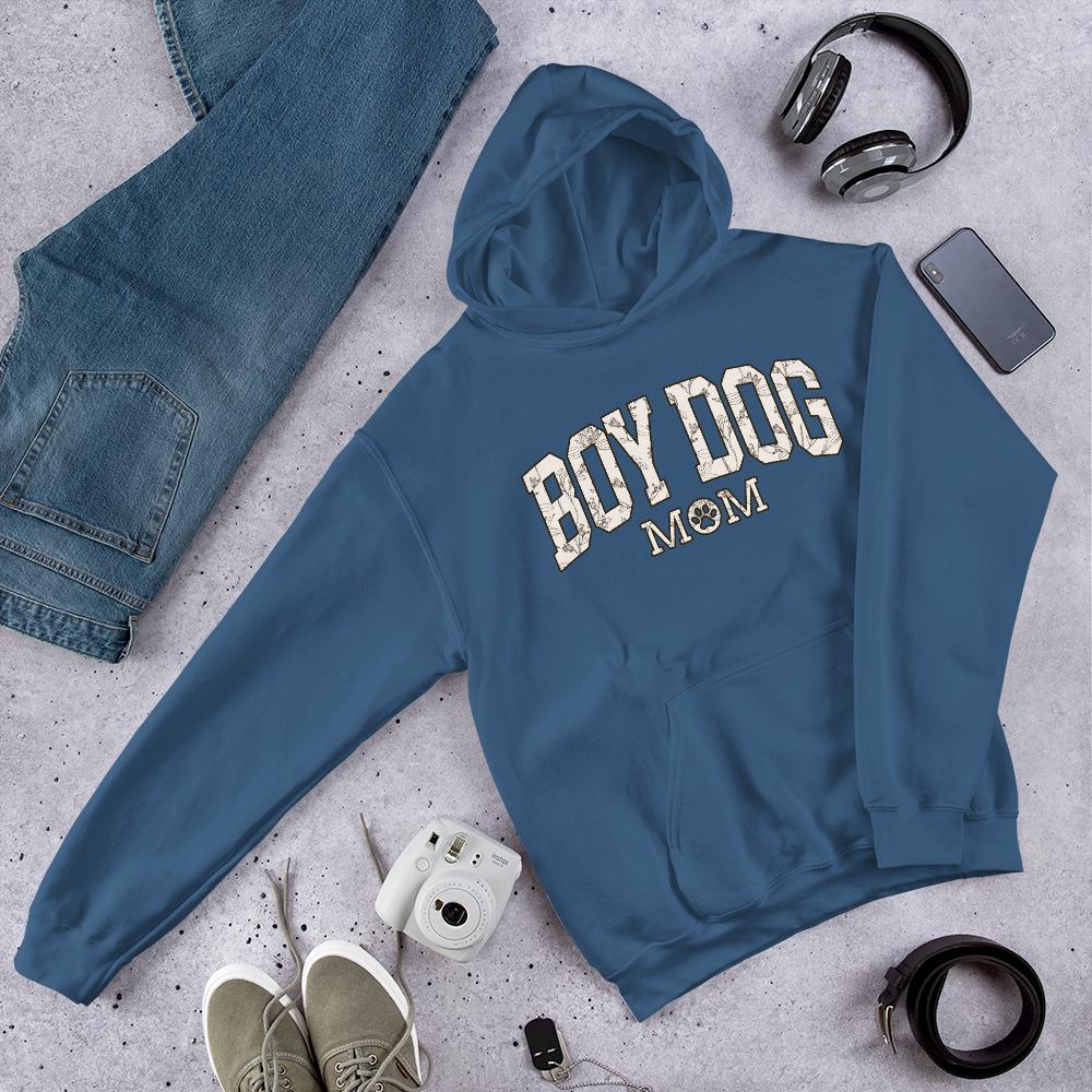 Boy Dog Mom Hoodie