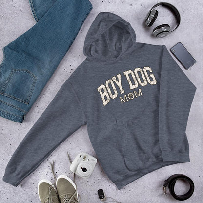 Boy Dog Mom Hoodie