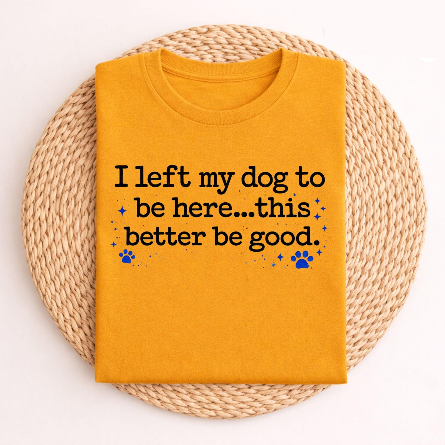 I Left My Dog Tee