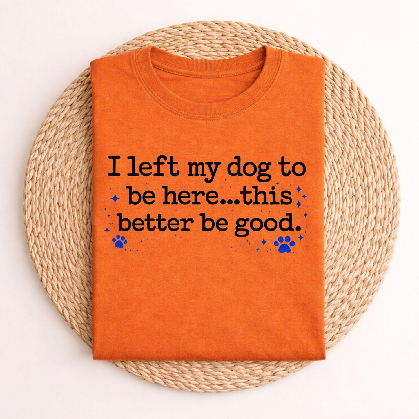 I Left My Dog Tee