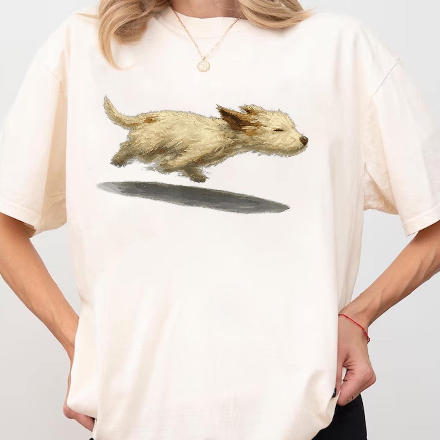 Cute Running Dog Shirt