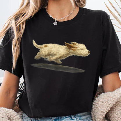 Cute Running Dog Shirt
