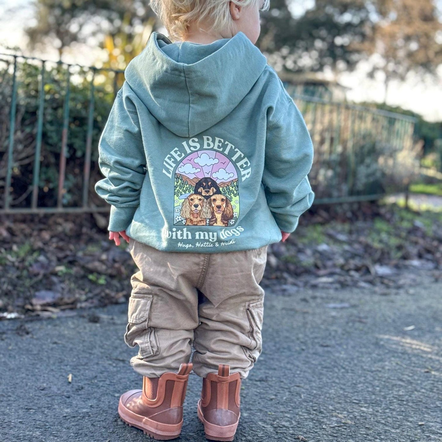 Life Is Better Kids Hoodie