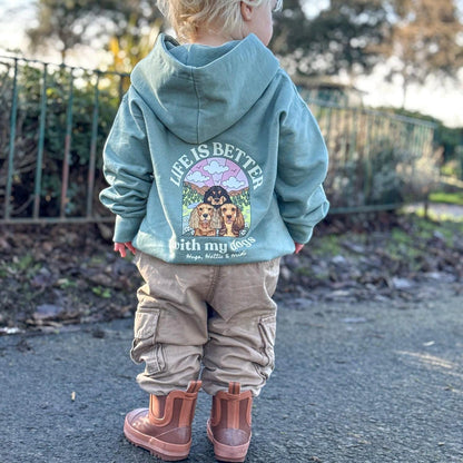 Life Is Better Kids Hoodie