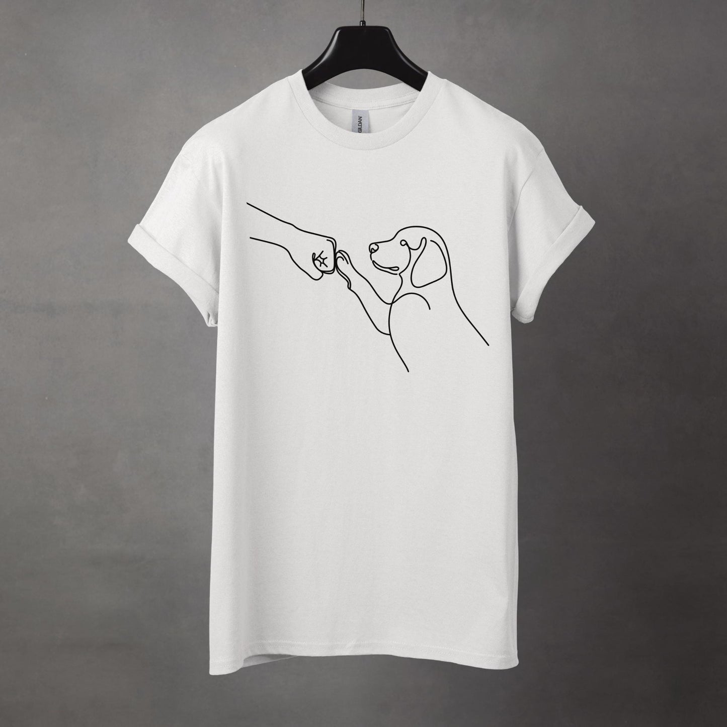 Minimalist Dog T-Shirt