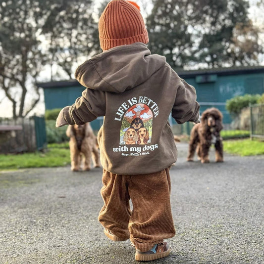 Life Is Better Kids Hoodie