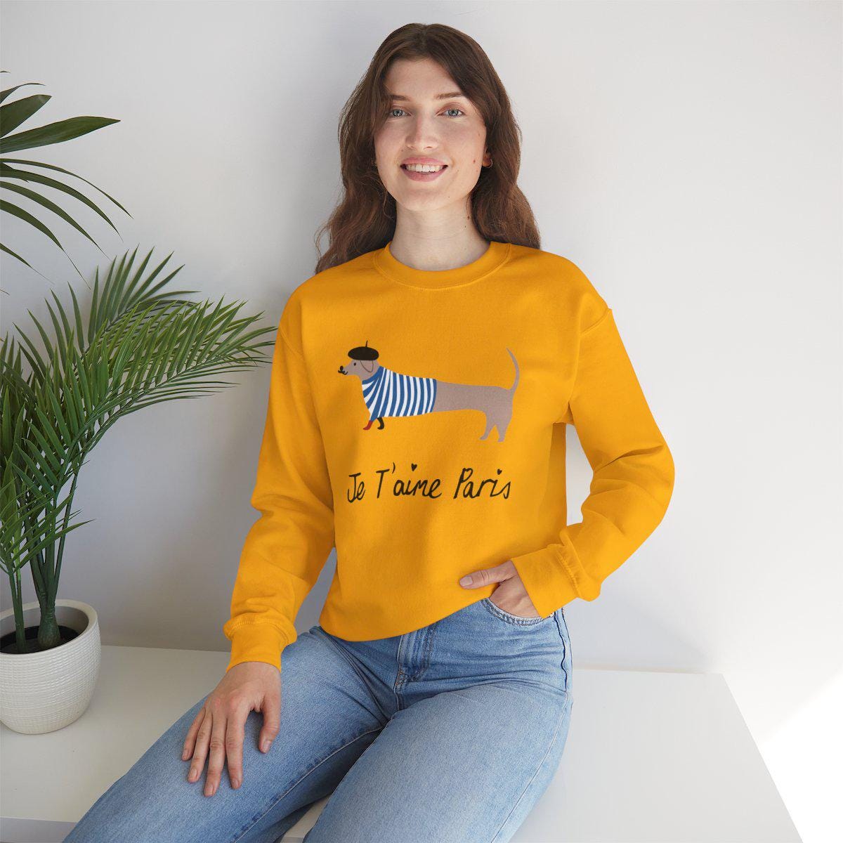 Paris Dachshund Sweatshirt