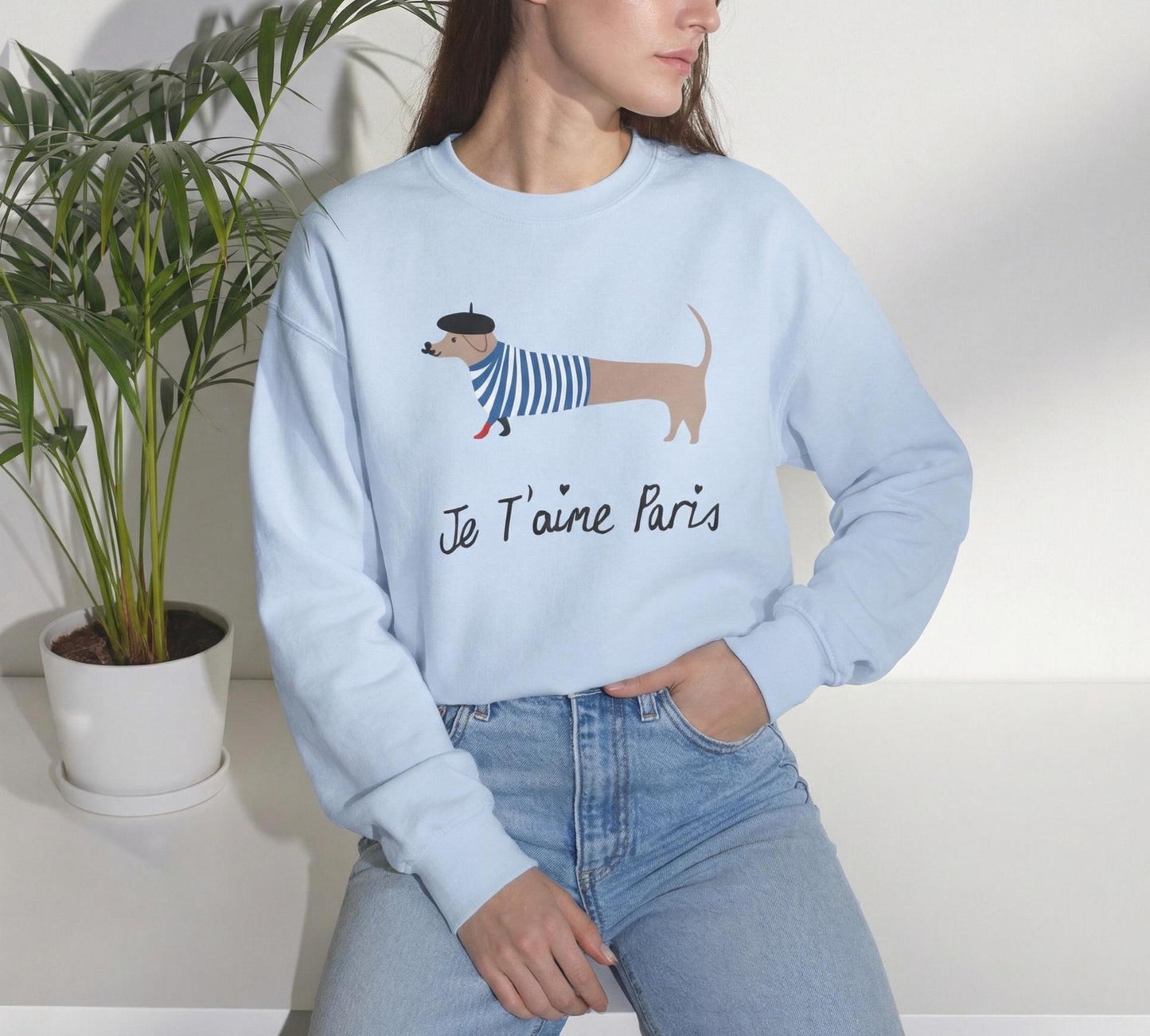 Paris Dachshund Sweatshirt