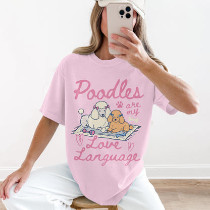 Poodle Love Language Tee