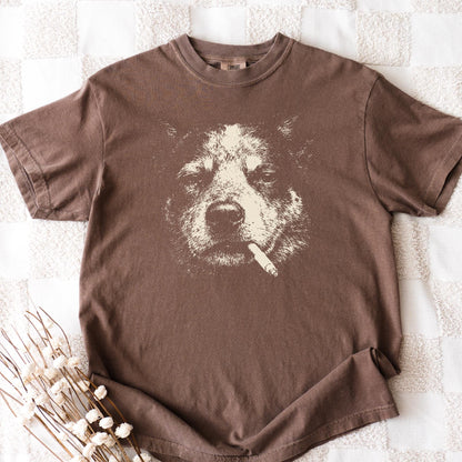 Smoking Blue Heeler T-Shirt