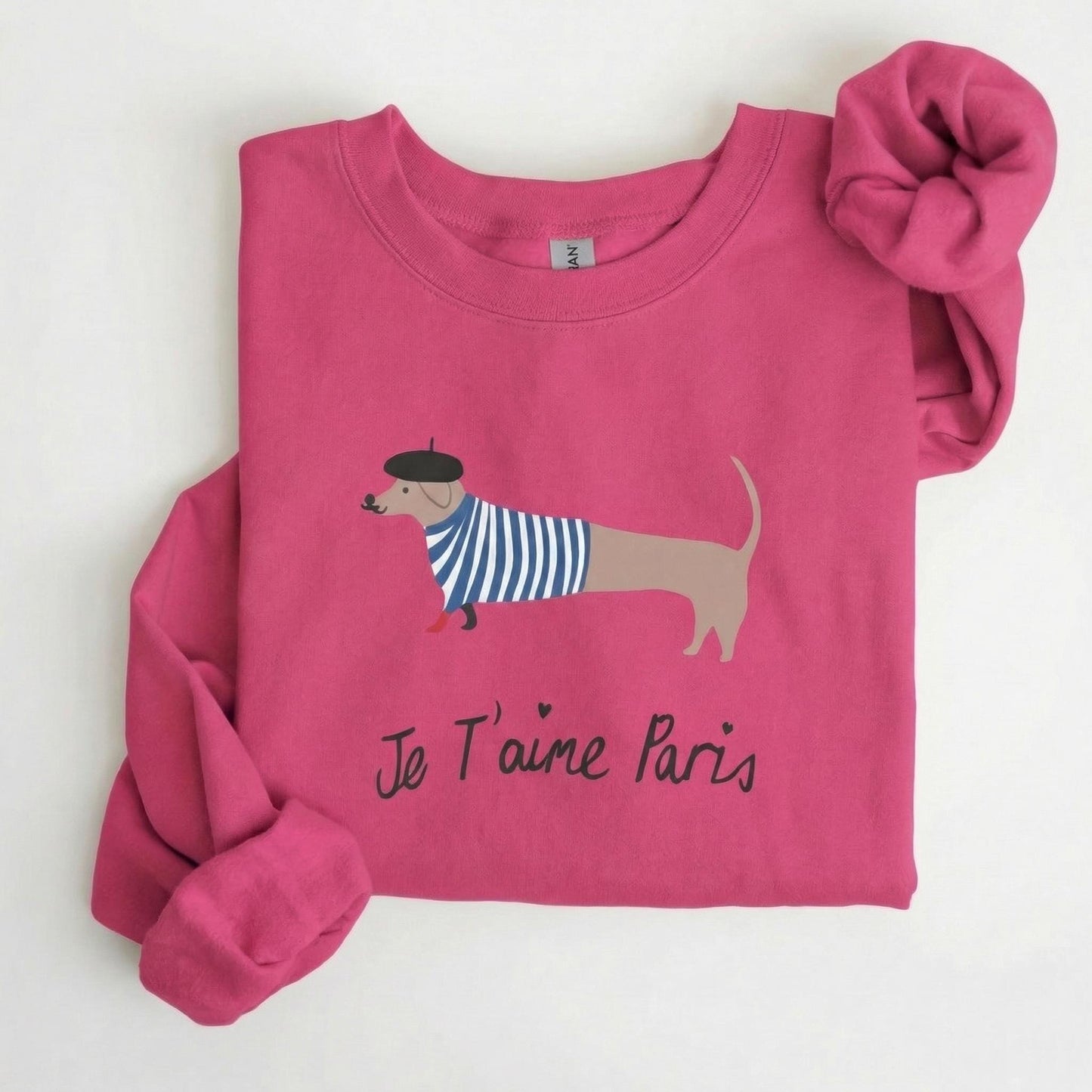 Paris Dachshund Sweatshirt