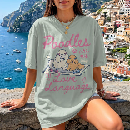 Poodle Love Language Tee
