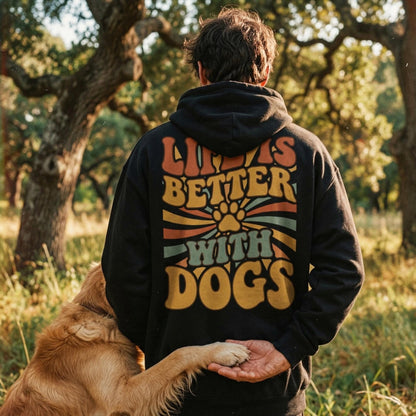 Retro Dog Lover Hoodie V2