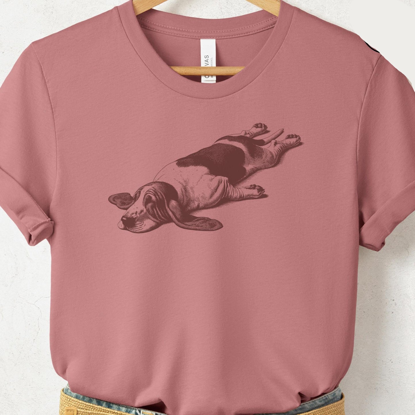 Basset Hound Sploot T-Shirt