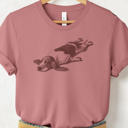 Basset Hound Sploot T-Shirt