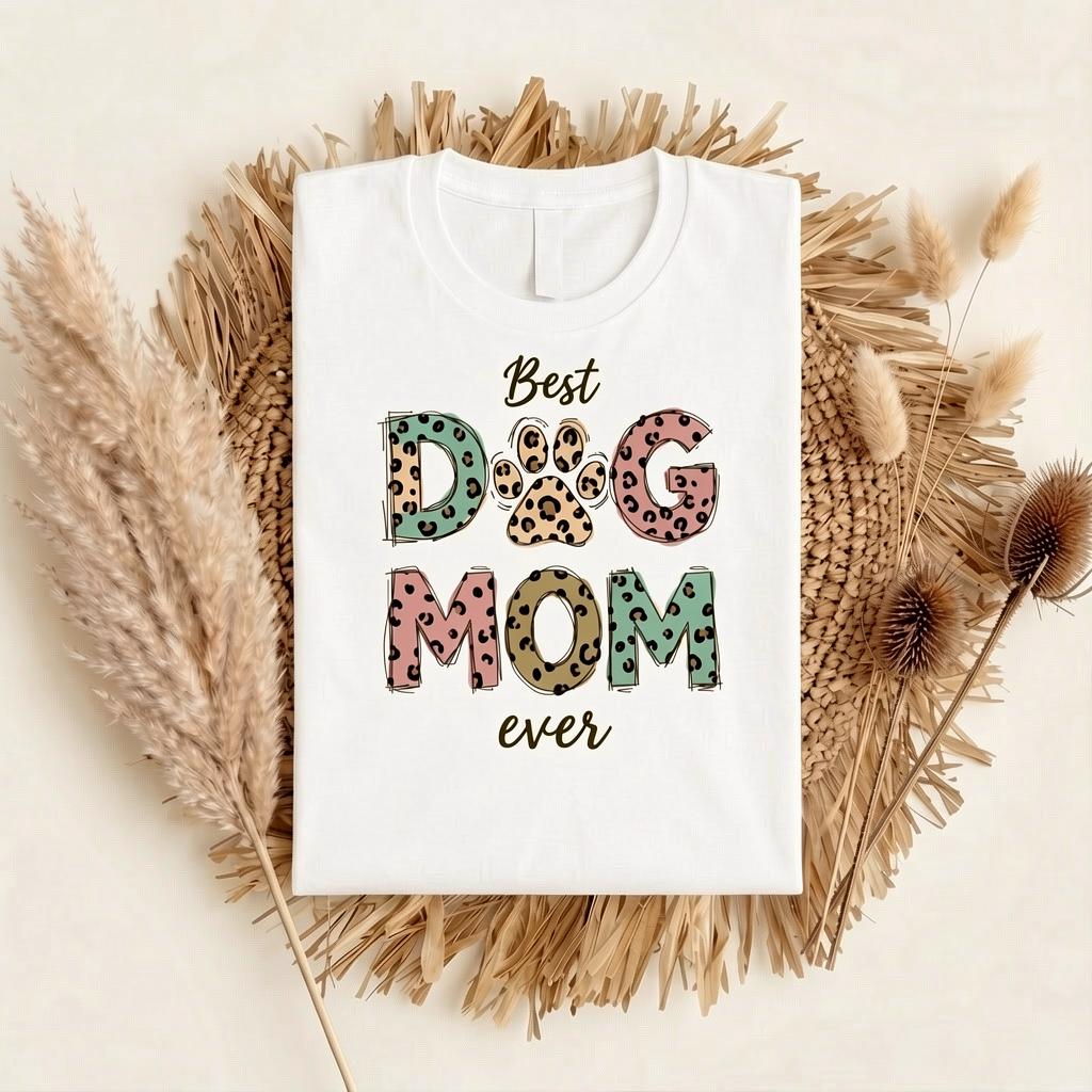 Leopard Print Dog Lover T-Shirt