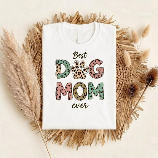 Leopard Print Dog Lover T-Shirt