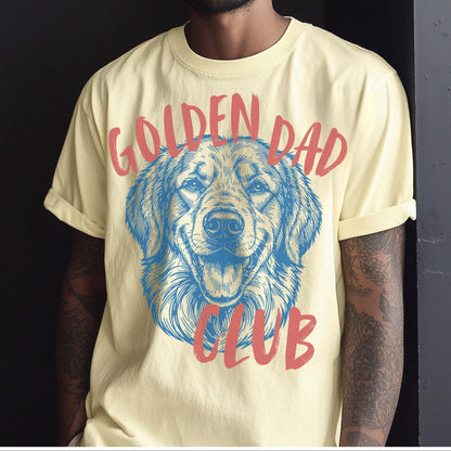 Golden Retriever Dog Dad Shirt