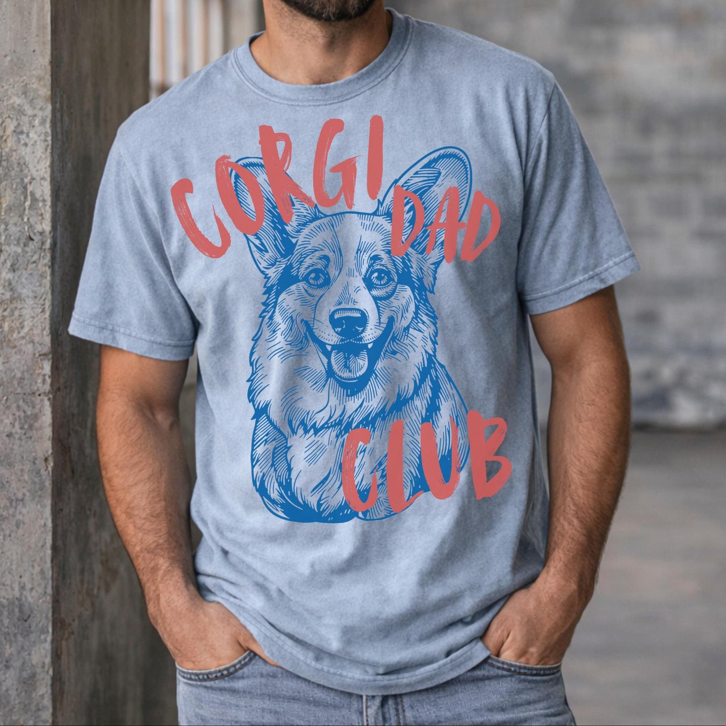 Corgi Dog Dad Shirt