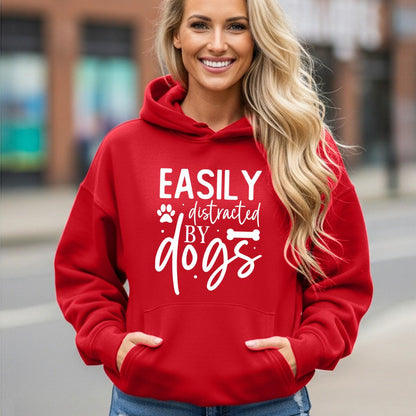Easily Distracted By Dogs Hoodie V13