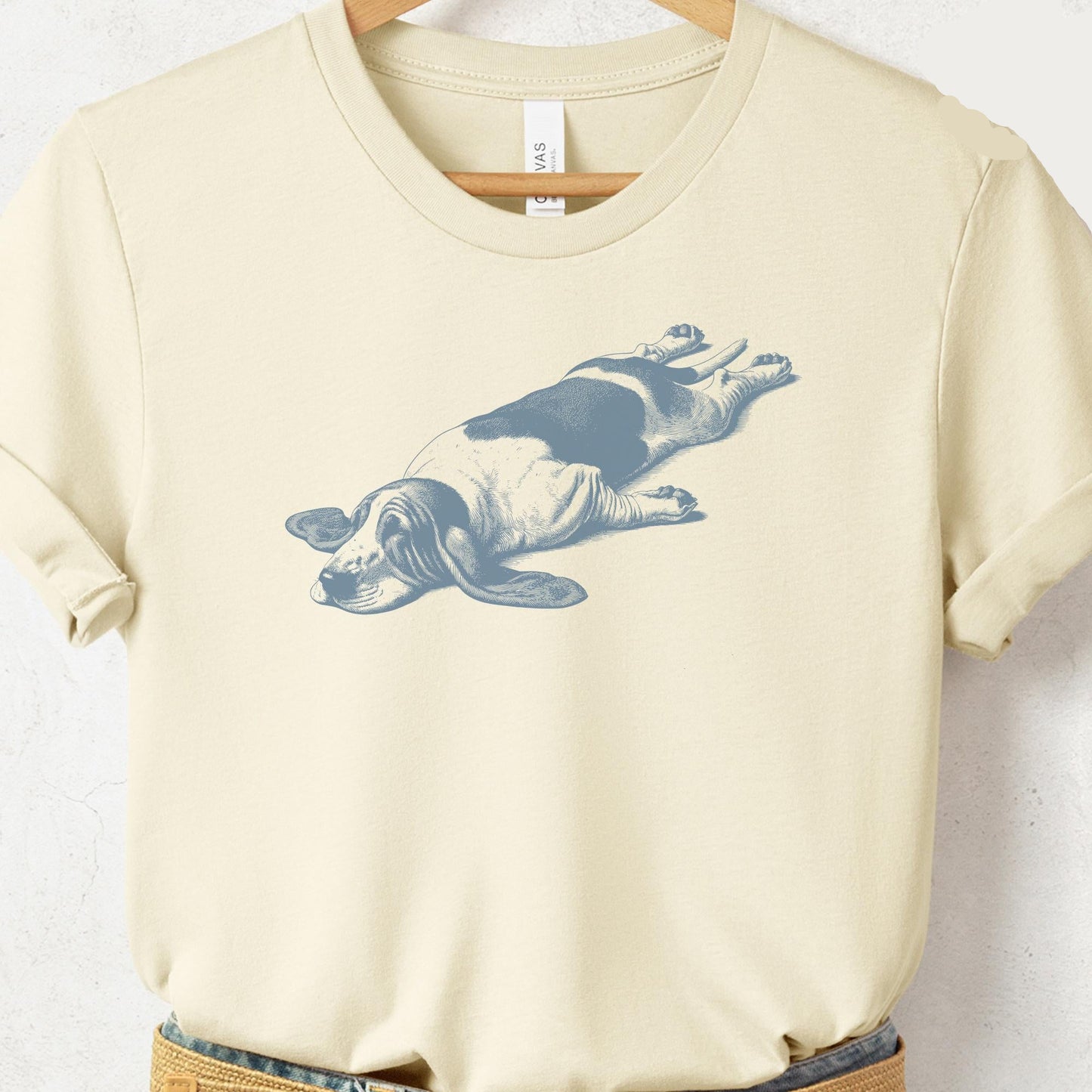 Basset Hound Sploot T-Shirt