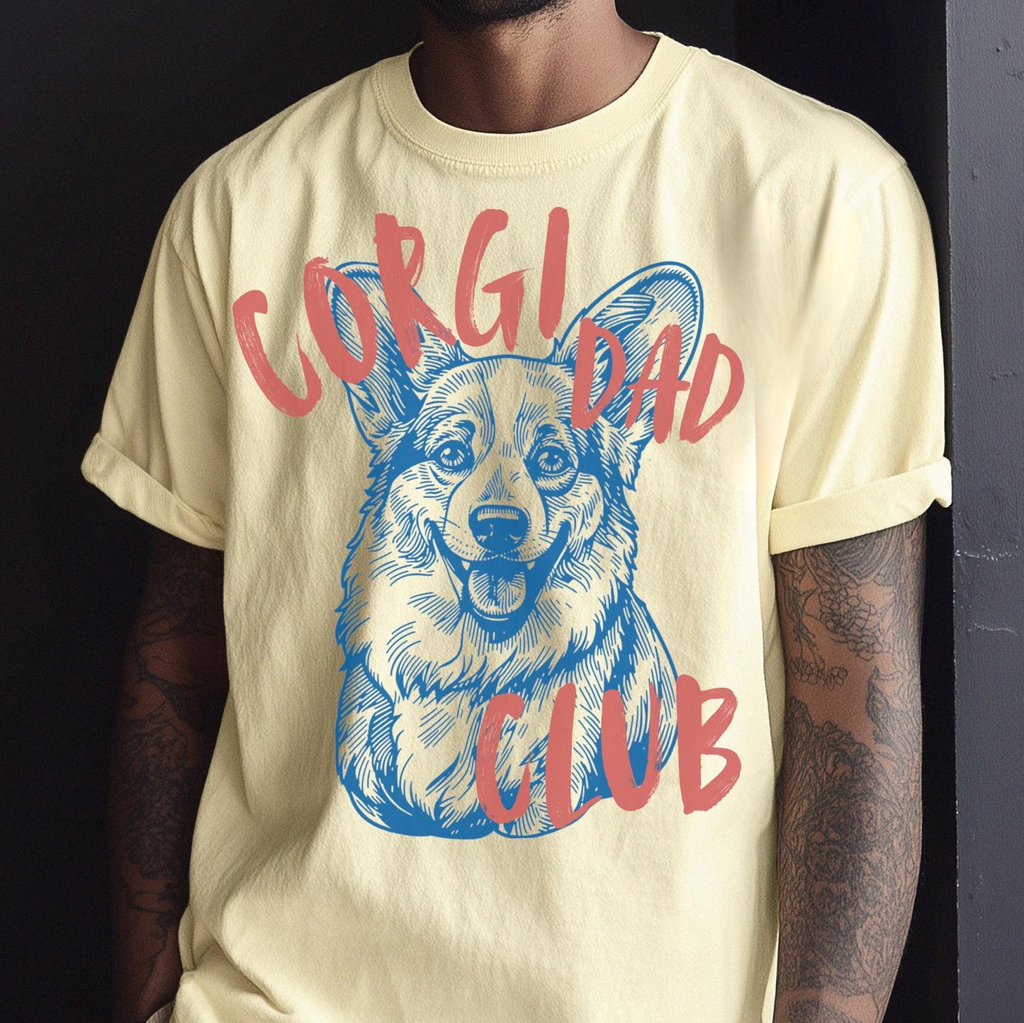 Corgi Dog Dad Shirt