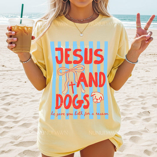 Jesus and Dogs Shirt