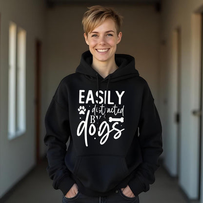 Easily Distracted By Dogs Hoodie V13
