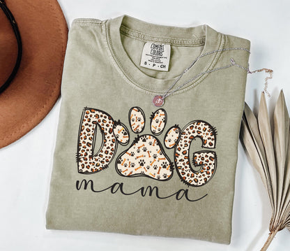 Dog Mama Paw Tee V7