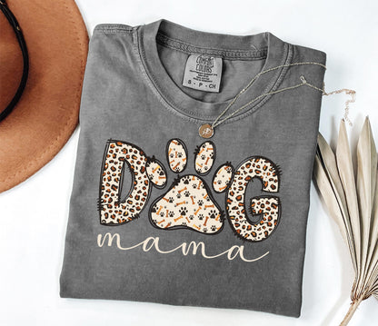 Dog Mama Paw Tee V7