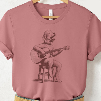 Poodle Guitar T-Shirt