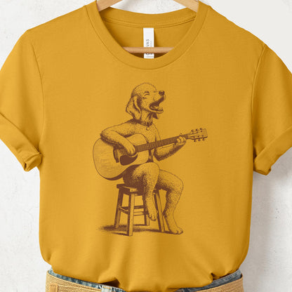 Poodle Guitar T-Shirt