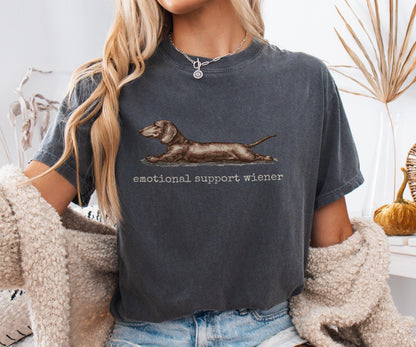 Emotional Support Wiener Tee