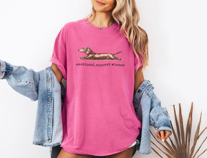 Emotional Support Wiener Tee