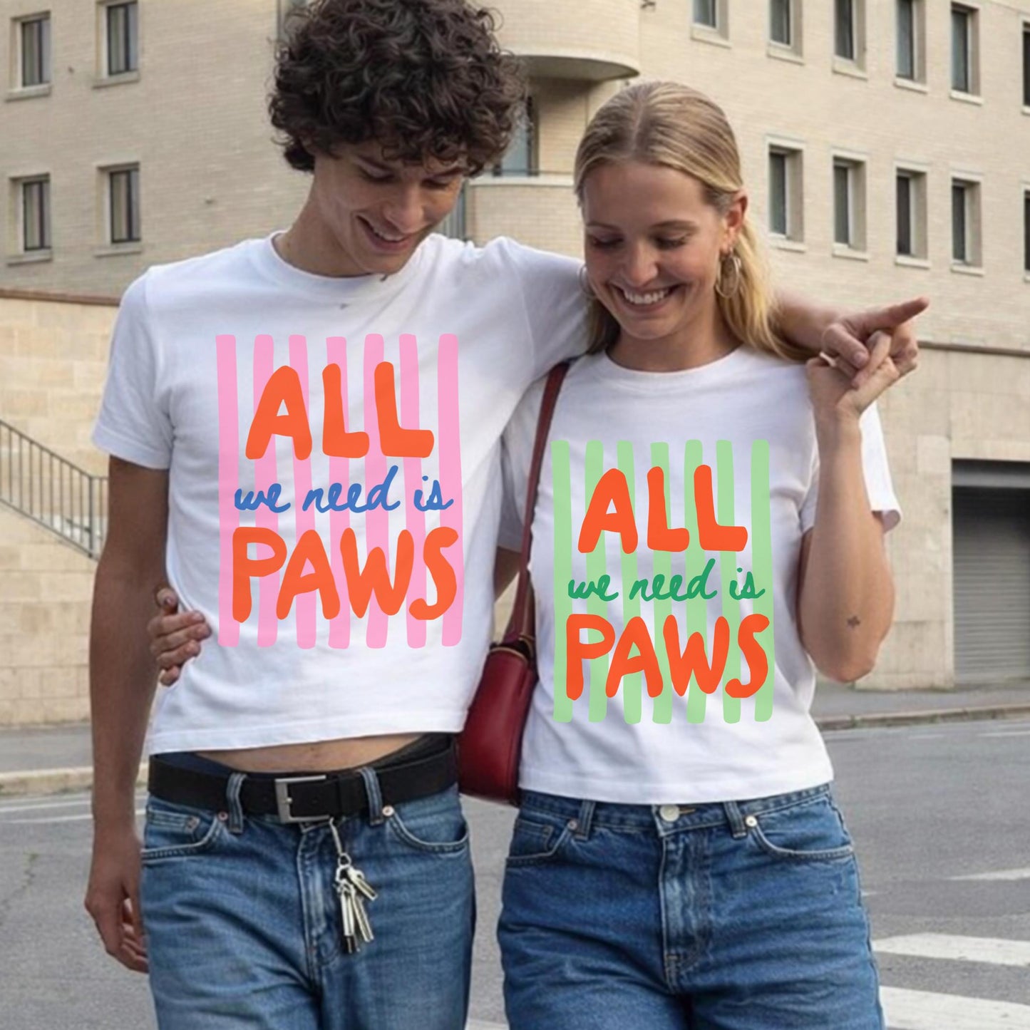 All We Need Is Paws Tee