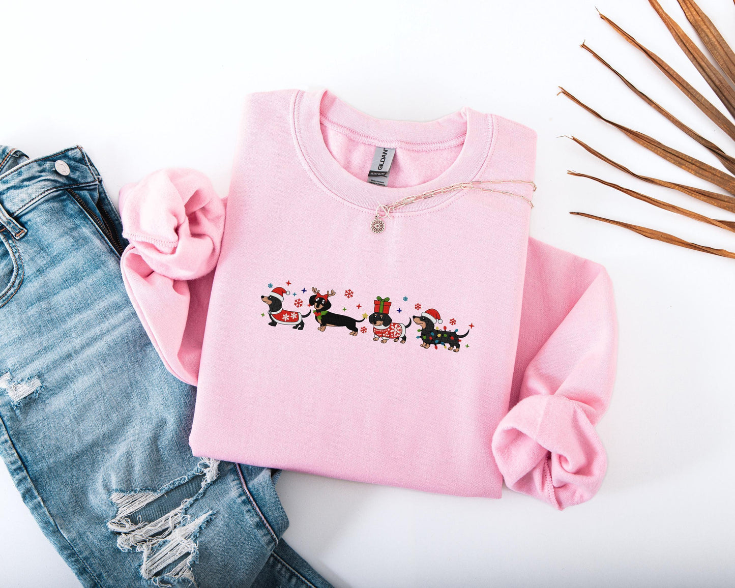 Dachshund Christmas Sweater V3