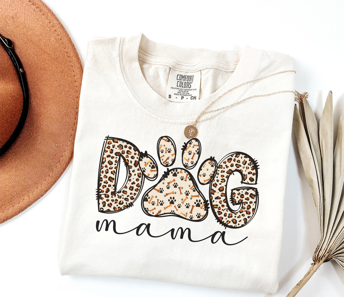 Dog Mama Paw Tee V7