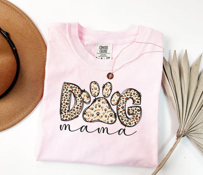 Dog Mama Paw Tee V7
