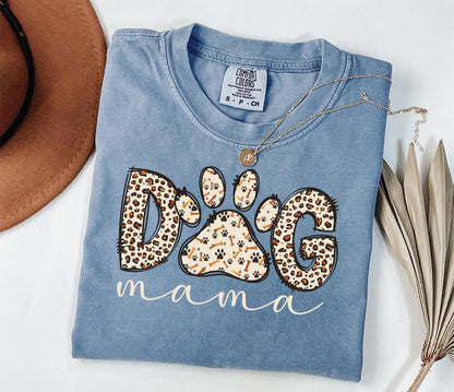 Dog Mama Paw Tee V7