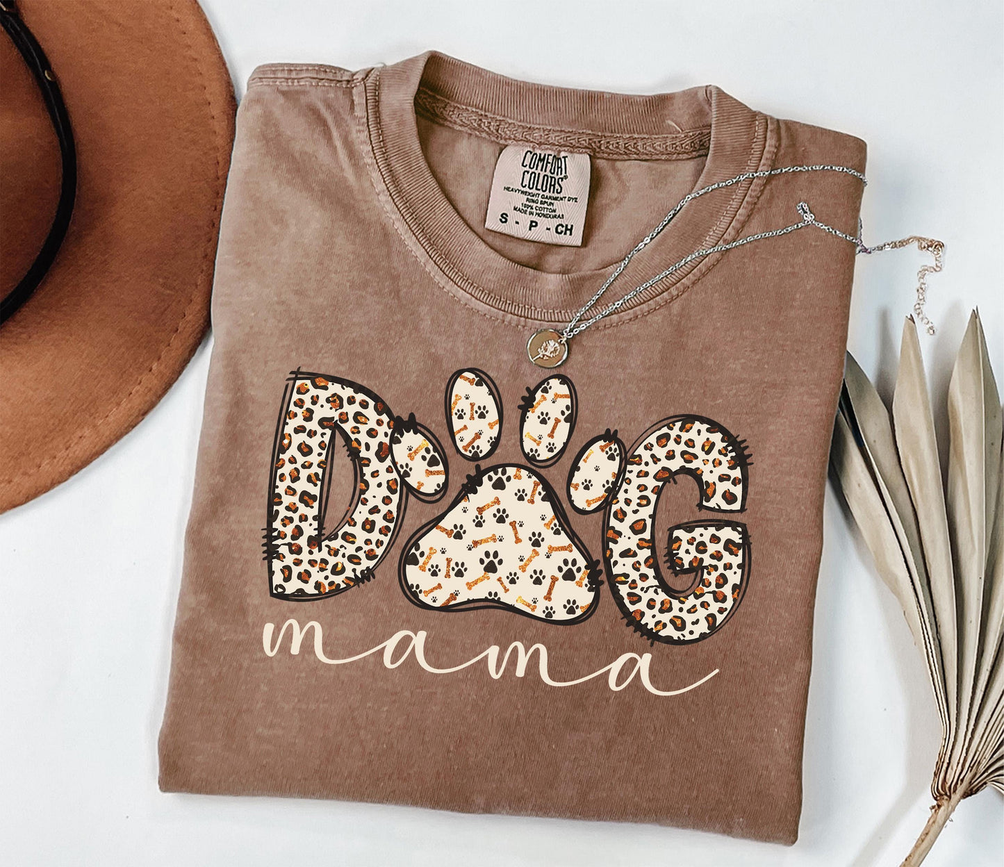 Dog Mama Paw Tee V7